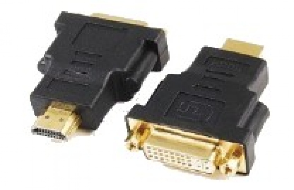 Imagine Adaptor HDMI la DVI-D T-M, Gembird A-HDMI-DVI-3
